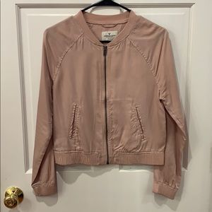 Pink bombers jacket